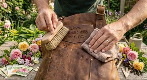 How to care for a leather gardening apron..jpg